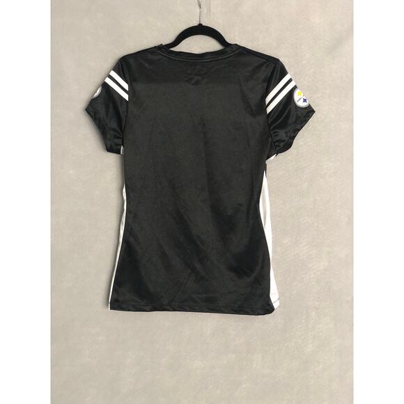 NFL Team Apparel Women's Medium Pittsburgh Steelers Top - Picture 5 of 7